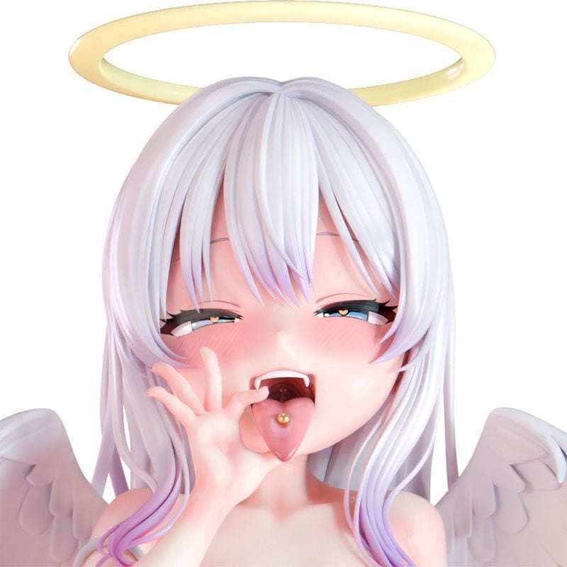 肉感少女 天使ちゃんと堕落生活 ミュエナ 1/5 完成品フィギュア 《送料無料》 【18歳未満購入禁止】の商品画像