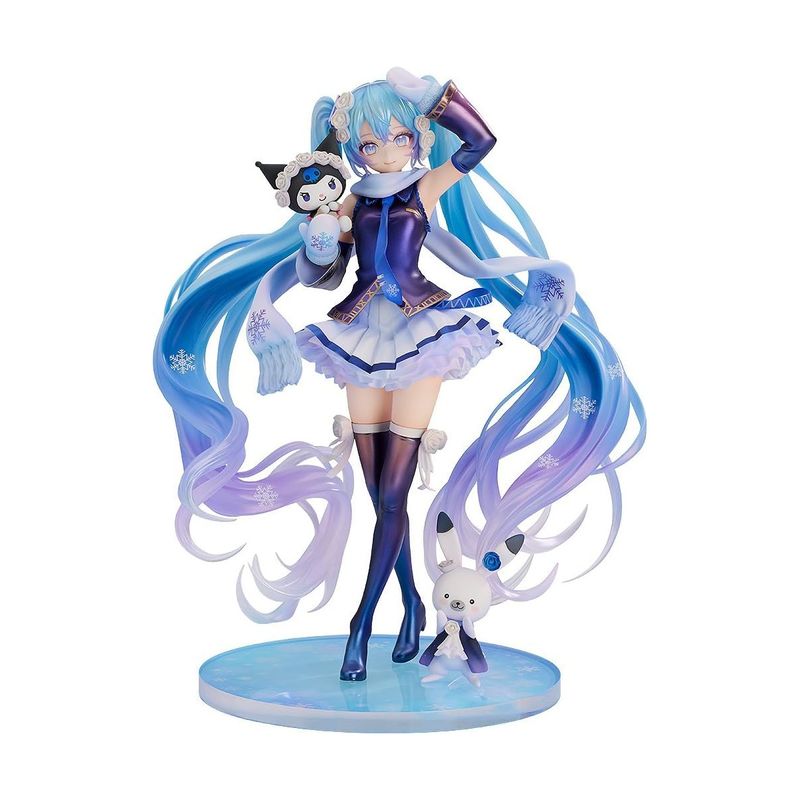キャラクター・ボーカル・シリーズ01 初音ミク 雪ミク×クロミ 1/7 完成品フィギュア 『VOCALOID』 《送料無料》の商品画像
