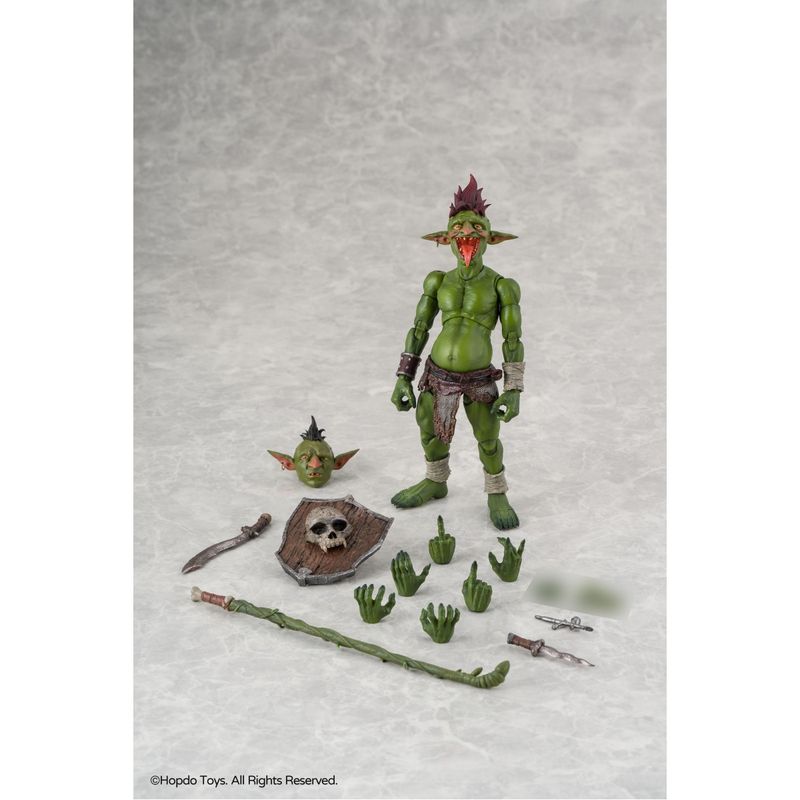 ゴブリン族 モヒカンゴブリン 1/12スケール可動フィギュアの商品画像