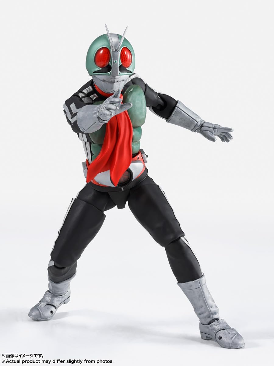 S.H.Figuarts(真骨彫製法) 仮面ライダー新1号 栄光の昭和ライダーエディション(初回限定台座付属) 『仮面ライダー』