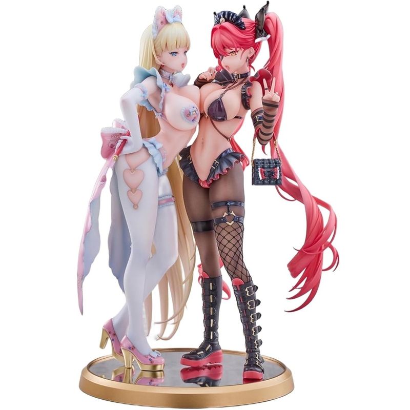 Stella＆Sadie Illustrated by 面倒くさい 1/6 完成品フィギュア 【18歳未満購入禁止】の商品画像