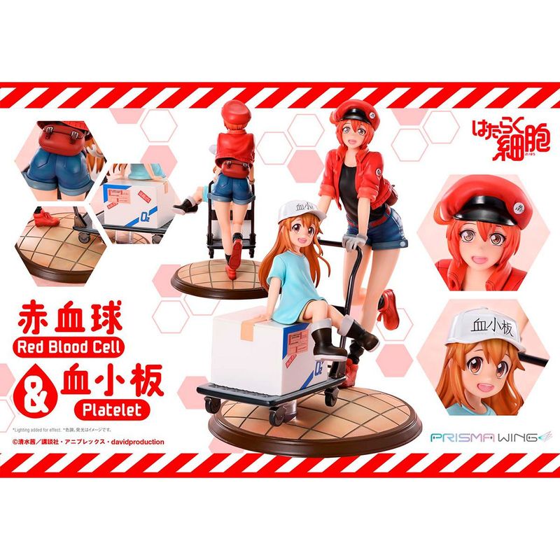 PRISMA WING 赤血球＆血小板 Non Scale 完成品フィギュア 『はたらく細胞』 《送料無料》の商品画像