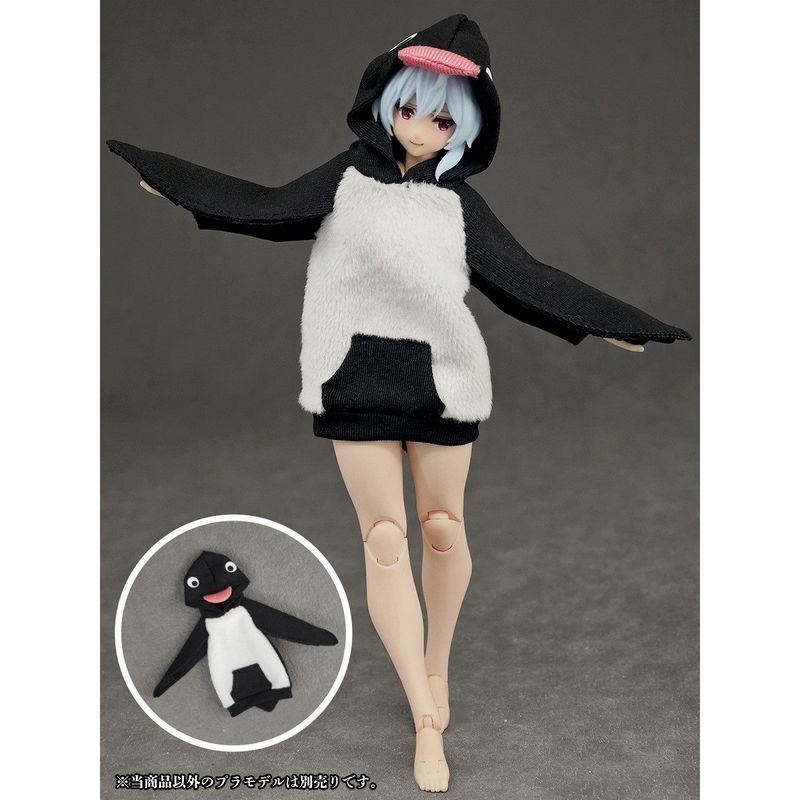 パーティアニマルガール ルームウェア ペンギンパーカー (ドール用)の商品画像