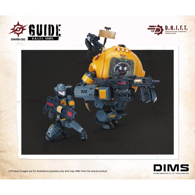 DIMSシリーズ 1/18スケール DIMS-00 D.R.I.F.T.ガイドの商品画像