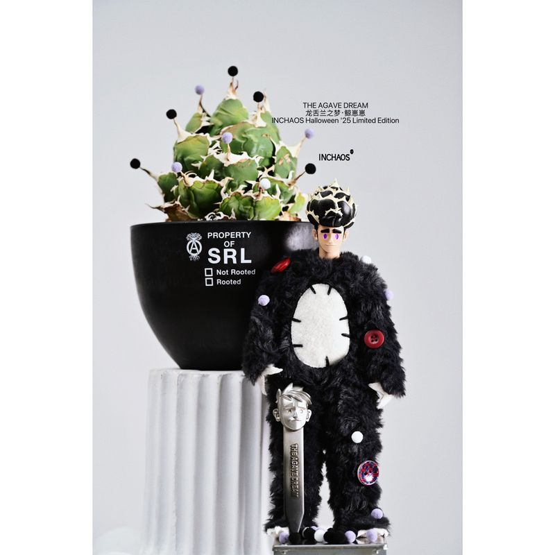 THE AGAVE DREAM クジラちゃん 1/6スケール可動フィギュア(ブラック) 《送料無料》 ＜銀行振込・前入金のみ＞の商品画像