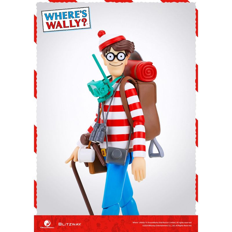アクションフィギュア ウォーリー (『ウォーリーをさがせ！』より) 『ウォーリーをさがせ!』の商品画像