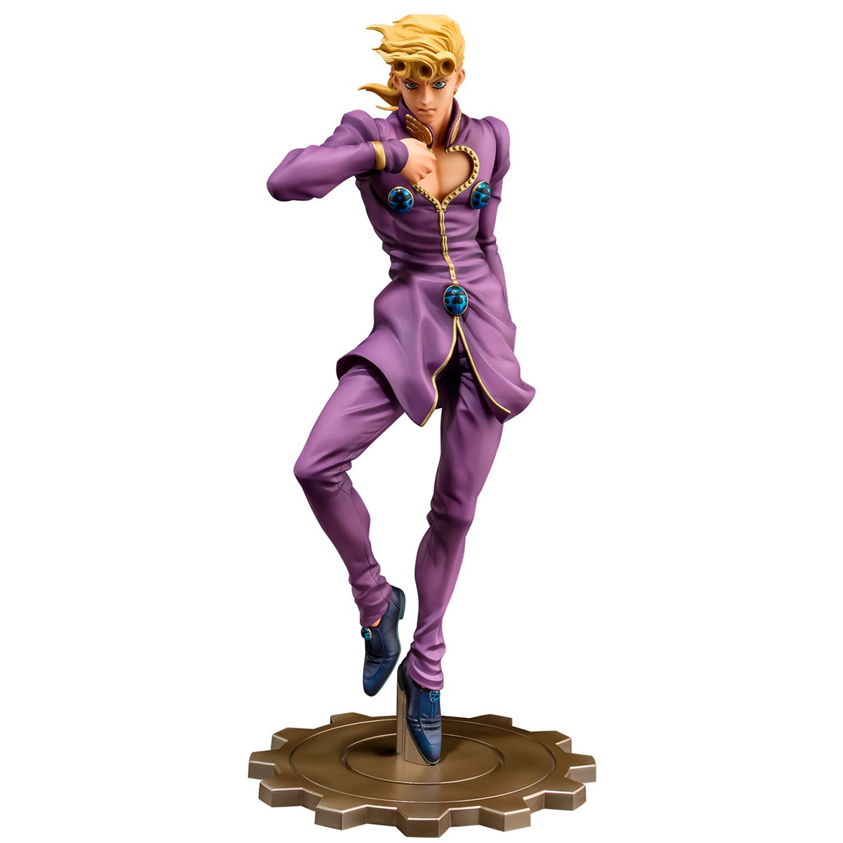 アニメ「ジョジョの奇妙な冒険 黄金の風」 FIGURE MUSEUM ジョルノ・ジョバァーナ  1/8 完成品フィギュア 『黄金の風』 《送料無料》