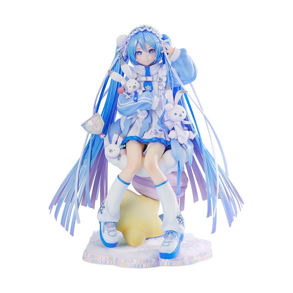 雪ミク Yukiiro Pop Ver. 1/7 完成品フィギュア 『VOCALOID』 《送料無料》