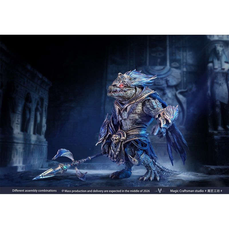 テンプル・オブ・ケイオスシリーズ セベク デザート・コロッサス・クロコダイル 1/12スケール可動フィギュアの商品画像