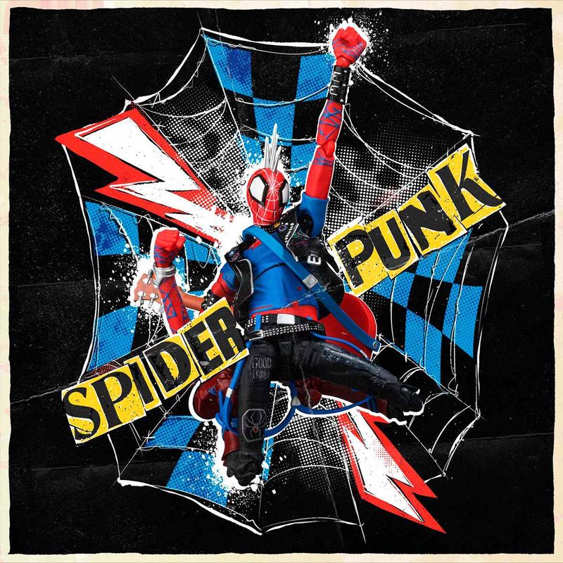 SVアクション スパイダー・パンク （再販） 『スパイダーマン:アクロス・ザ・スパイダーバース』 《送料無料》の商品画像