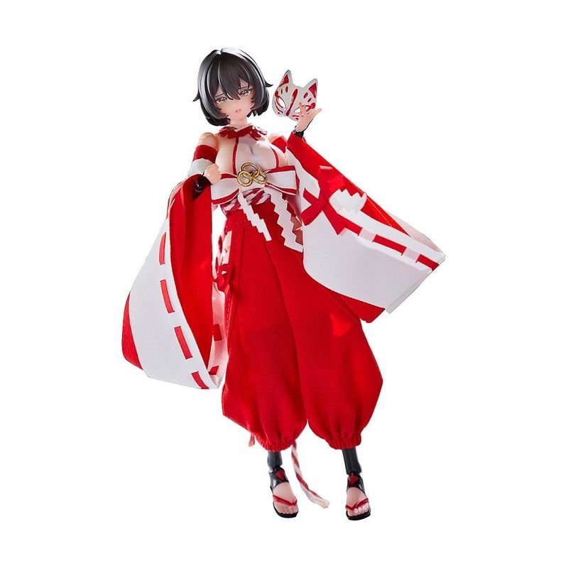 戦闘巫女 上藤桔梗 1/12 可動フィギュアの商品画像