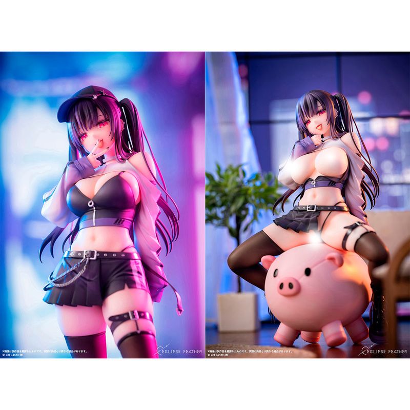 愛園みか 「ミッドナイト・グルーヴＶｅｒ．」＆「ピギーバウンスＶｅｒ．」　豪華版 1/6 完成品フィギュア 《送料無料》 【18歳未満購入禁止】の商品画像