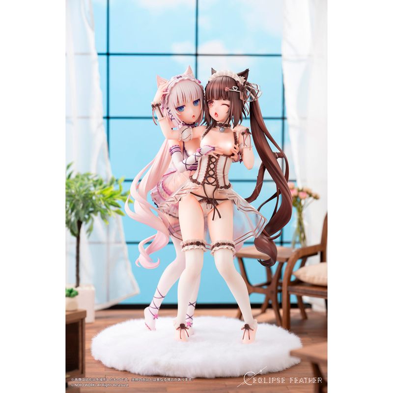 「ショコラ&バニラ ~昼下がりの甘い戯れ Ver.~」豪華版 1/6 完成品フィギュア 『ネコぱら』 《送料無料》 【18歳未満購入禁止】の商品画像