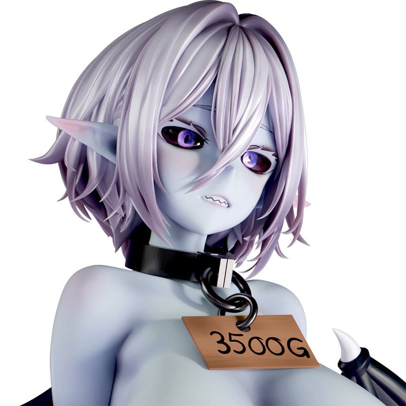 肉感少女 異世界の奴〇市 出品番号01 青肌サキュバス 1/6 完成品フィギュア （再販） 《送料無料》 【18歳未満購入禁止】の商品画像