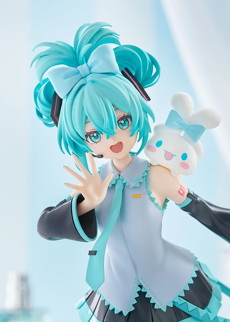 POP UP PARADE 初音ミク×シナモロール 初音ミク シナモロールコラボVer. L size 完成品フィギュア 『VOCALOID』