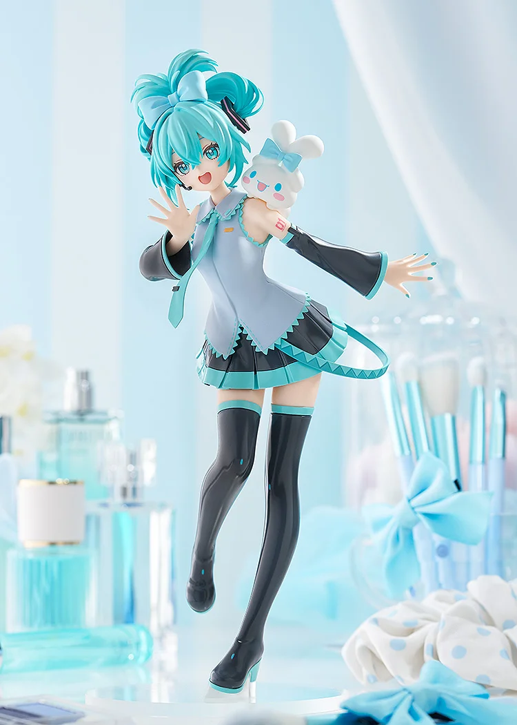 POP UP PARADE 初音ミク×シナモロール 初音ミク シナモロールコラボVer. L size 完成品フィギュア 『VOCALOID』
