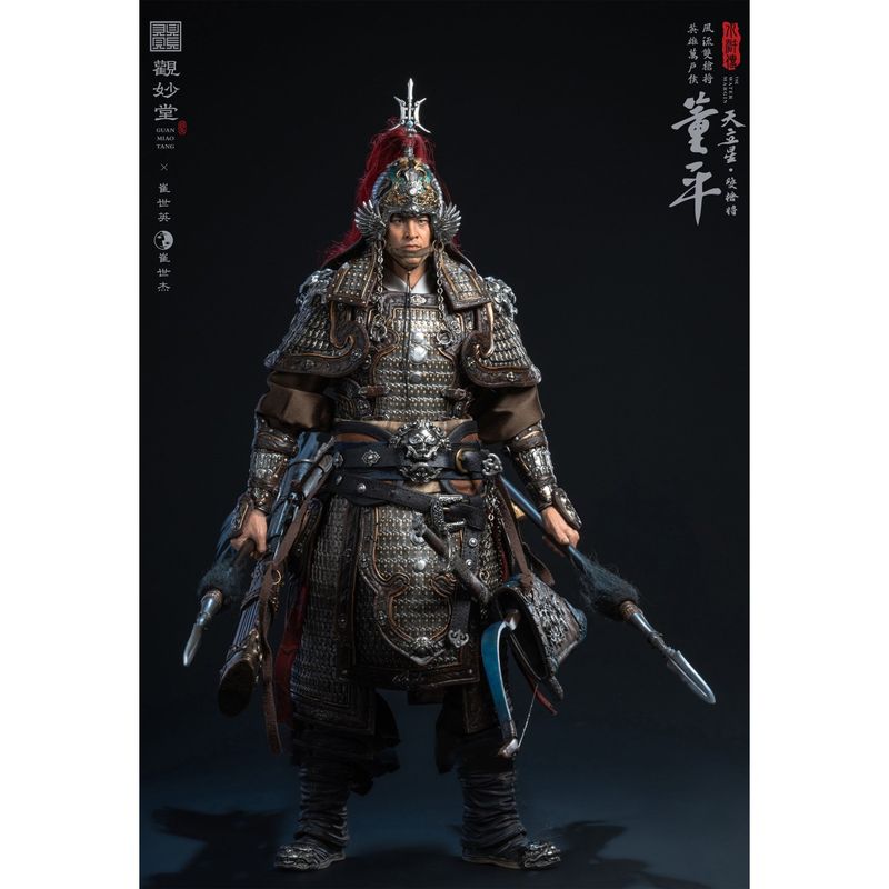 水滸伝 GMT-002 董平(とうへい) 1/6スケール可動フィギュア 《送料無料》 ＜銀行振込・前入金のみ＞の商品画像