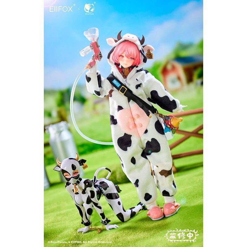 Bear Panda x EIIFOX 1/8 乳牛 MOMO 完成品アクションフィギュア の商品画像