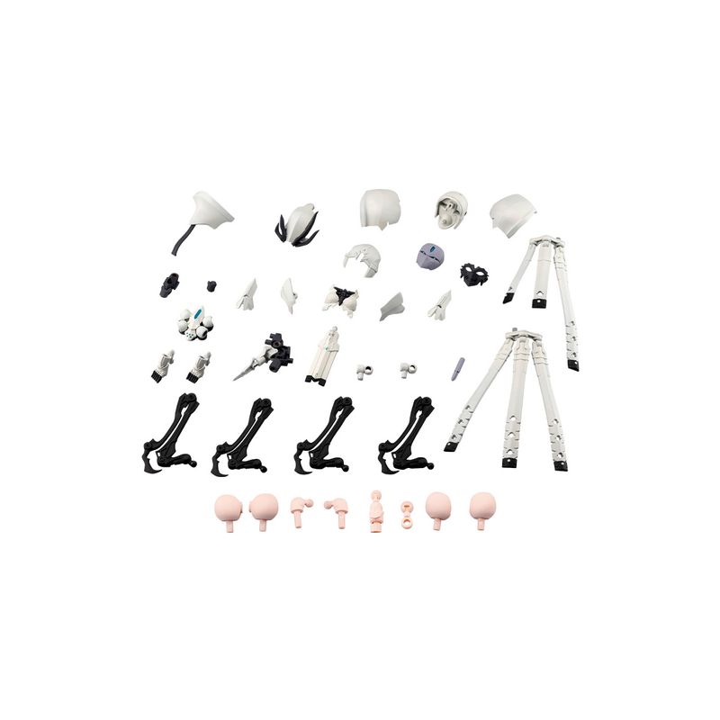 無限邂逅メガロマリア メタモルフォーゼユニット エクスアーマー ホワイトソーサレス プラモデルの商品画像