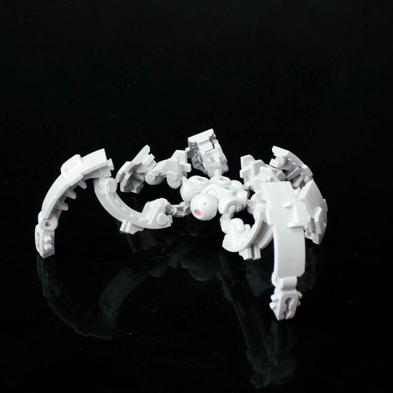 3 minutes planning(スリーミニッツプランニング)シリーズ Capcane(カプカーネ) 1/60 プラモデル(ホワイト)の商品画像
