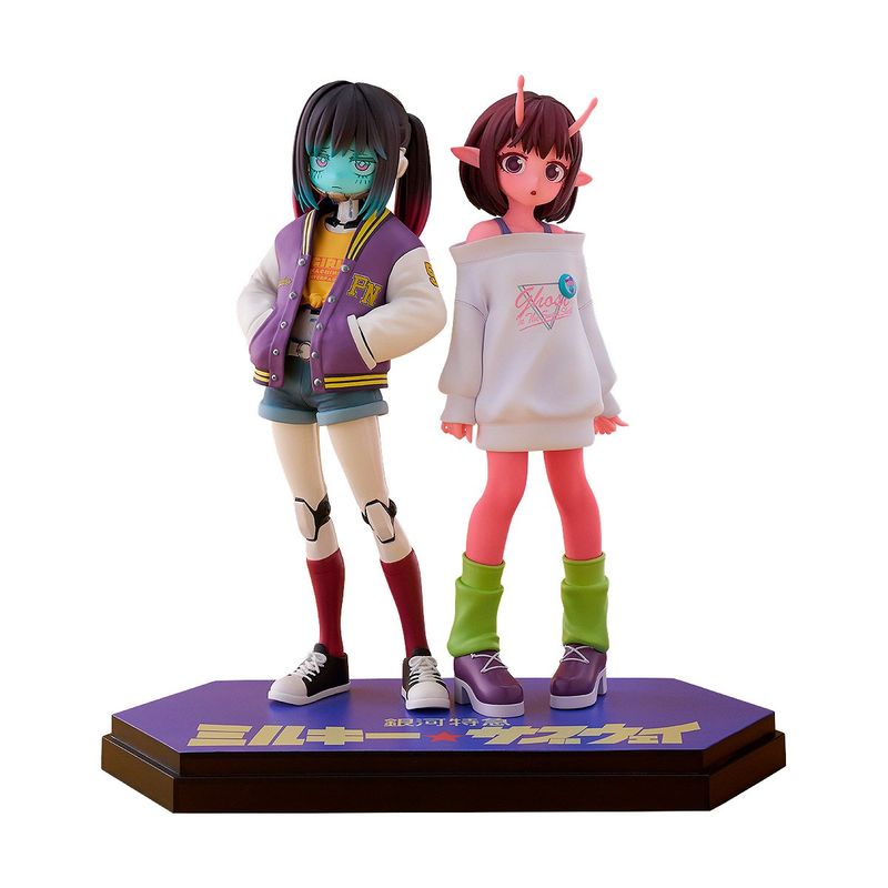 POP UP PARADE SP チハル＆マキナ 完成品フィギュア 『銀河特急 ミルキー☆サブウェイ』の商品画像