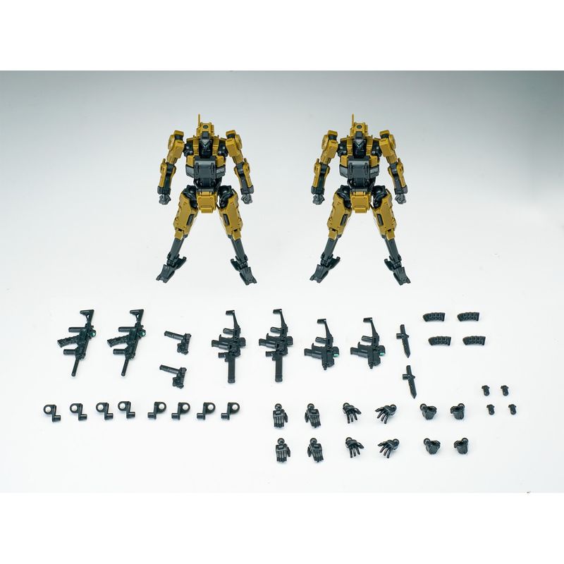 3 min project(スリーミニッツ プロジェクト)シリーズ FENRIR(フェンリル) 1/18 プラスチックモデルキット(イエロー)の商品画像