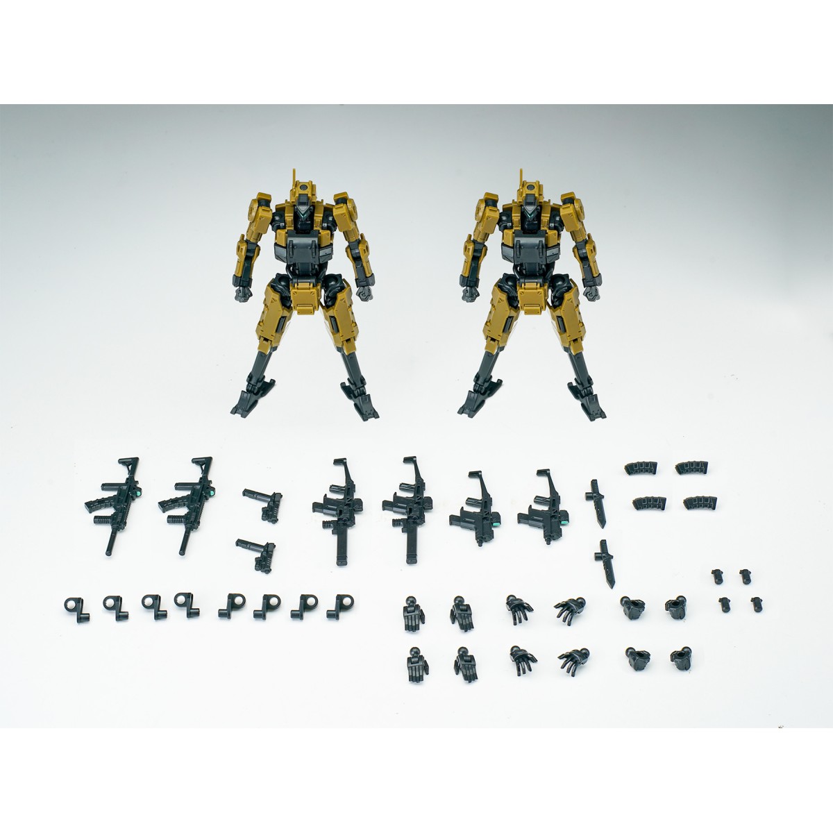 3 min project(スリーミニッツ プロジェクト)シリーズ FENRIR(フェンリル) 1/18 プラスチックモデルキット(イエロー)