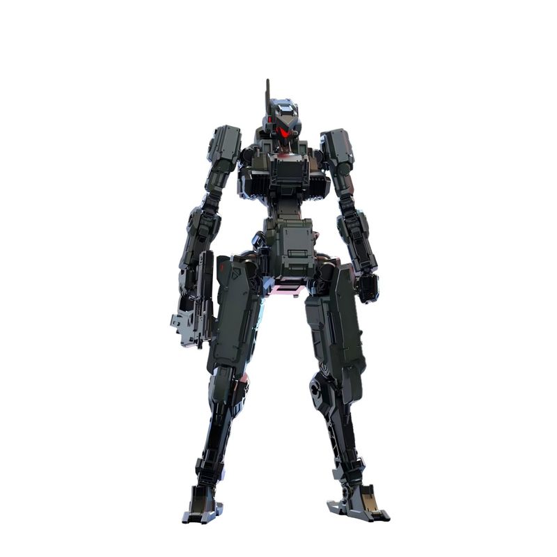 3 min project(スリーミニッツプロジェクト) FENRIR(フェンリル) 1/18 プラスチックモデルキット(メタリックブラック)の商品画像