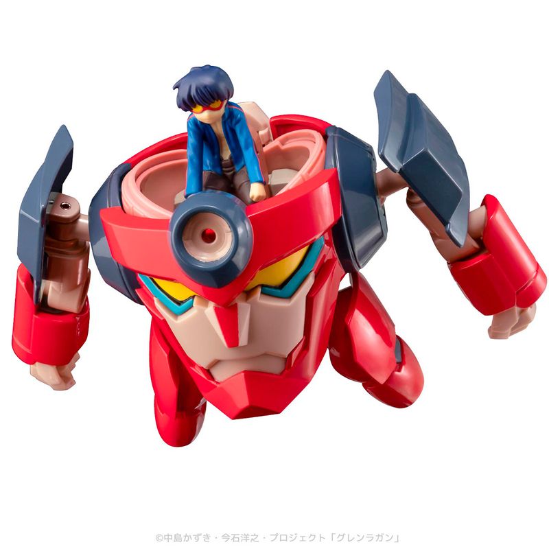 METAL COMPACT ラガン 可動フィギュア 『天元突破グレンラガン』の商品画像