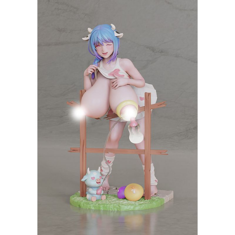 牛に餌をやる 1/6スケール塗装完成品フィギュア 《送料無料》 【18歳未満購入禁止】の商品画像