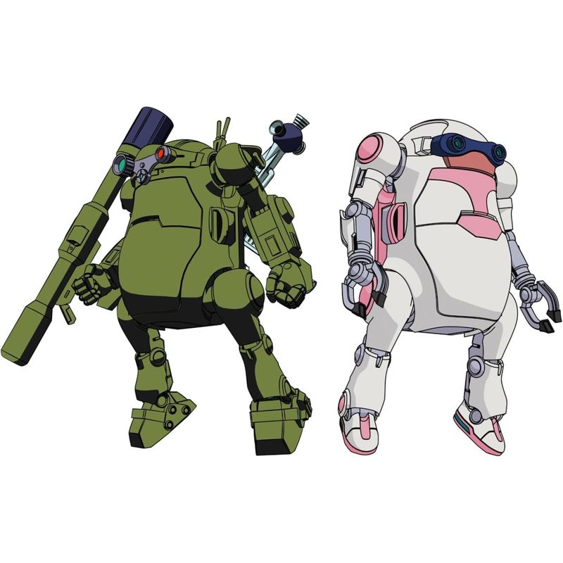 1/35 メカトロウィーゴ ボトムズコラボシリーズ Vol.5 “らうんどむーばー＆ふぃあな” (2体セット) プラモデル 『装甲騎兵ボトムズ』の商品画像