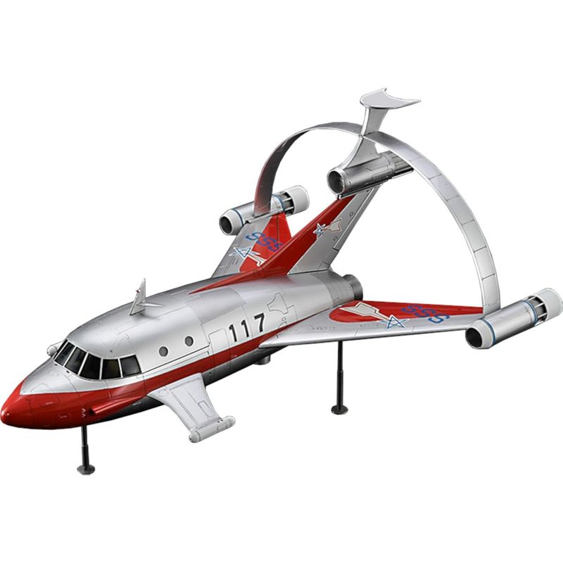 1/72 ジェットビートル w/ハイドロジェネード・サブロケット (ウルトラマンシリーズ60周年アクリルスタンド付) プラモデル 『ウルトラシリーズ』の商品画像