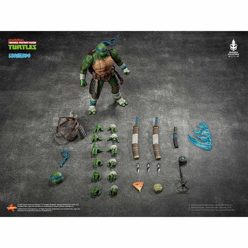 レオナルド スケール可動フィギュア 通常版 『ティーンエイジ・ミュータント・ニンジャ・タートルズ』 《送料無料》の商品画像
