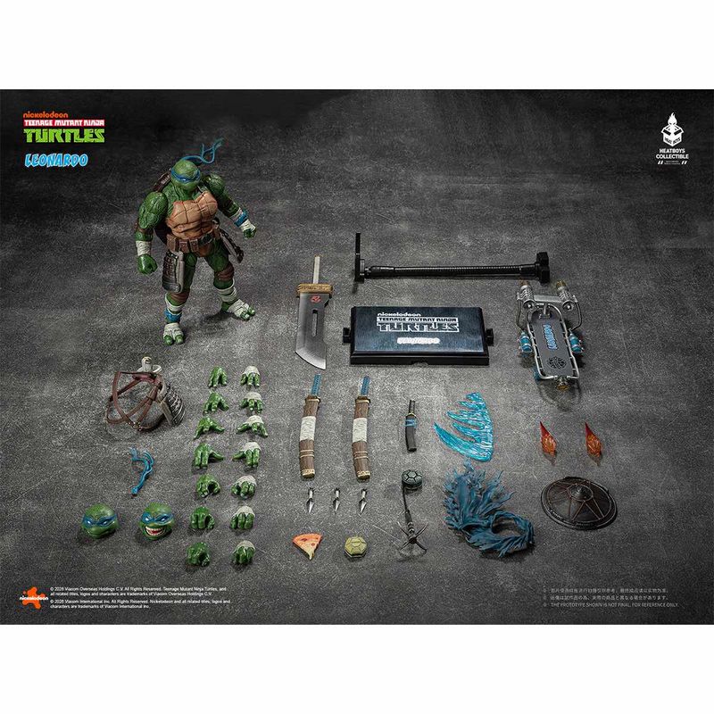 レオナルド スケール可動フィギュア 豪華版 『ティーンエイジ・ミュータント・ニンジャ・タートルズ』 《送料無料》の商品画像