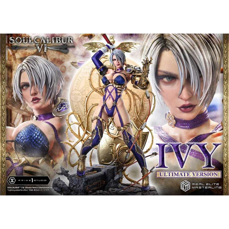リアルエリートマスターライン ソウルキャリバー6 アイヴィー 1/4 完成品フィギュア アルティメット版『ソウルキャリバーVI』 《送料無料》 ＜銀行振込・前入金のみ＞の商品画像