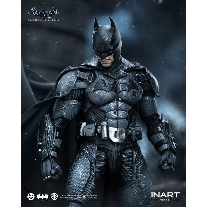 バットマン（バットマン：アーカム・ビギンズ）バトルダメージ ver. アクションフィギュア 『バットマン アーカム・ビギンズ』 《送料無料》の商品画像