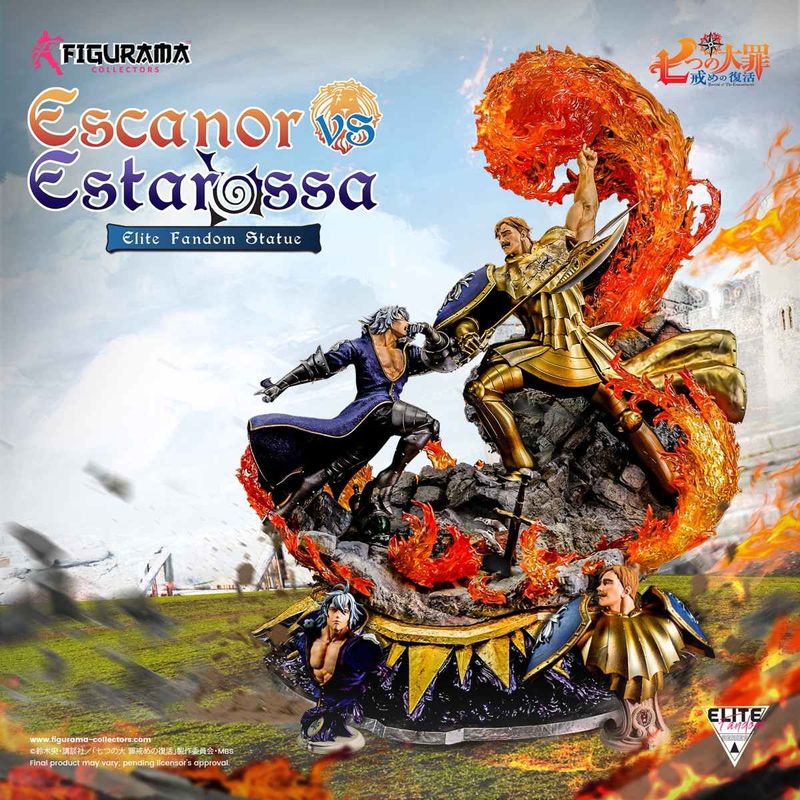 七つの大罪 エスカノール vs エスタロッサ スタチュー 『七つの大罪』 《送料無料》 ＜銀行振込・前入金のみ＞の商品画像