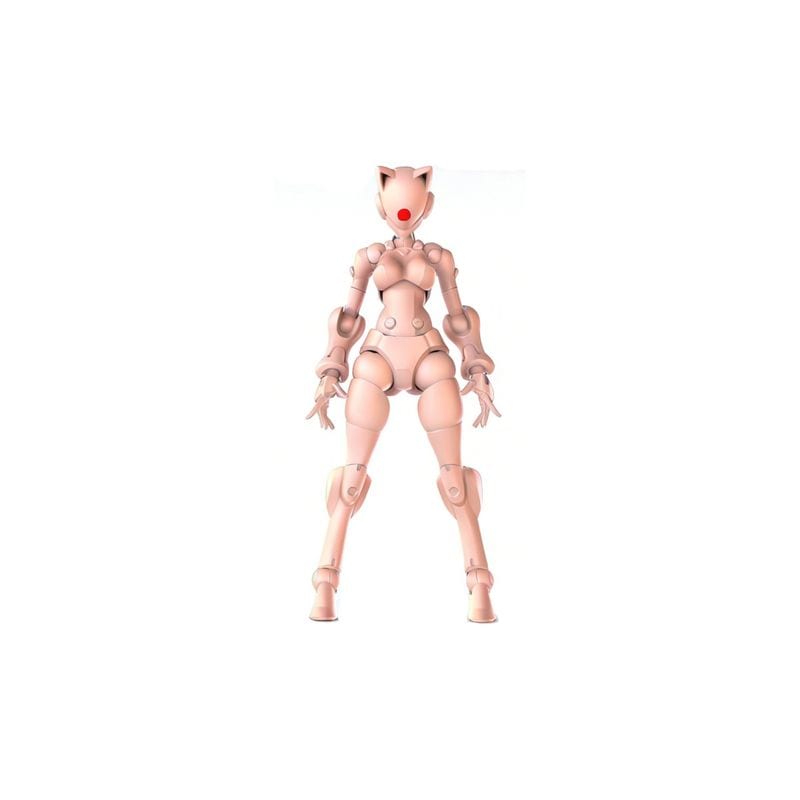 3 min projectシリーズ 迅捷異人 1/18スケールプラスチックモデルキット(ベージュ)の商品画像