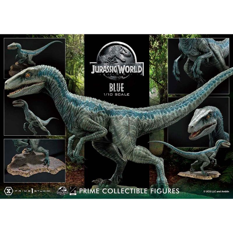 プライムコレクタブルフィギュア ブルー 1/10 完成品フィギュア （再販） 『ジュラシック・ワールド』 《送料無料》 ＜銀行振込・前入金のみ＞の商品画像