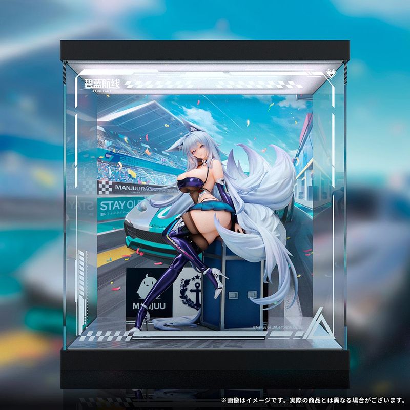 信濃 寝待の銀輿Ver. 1/7 完成品フィギュア 専用LEDアクリル展示ケース付きスペシャル版 『アズールレーン』 《送料無料》の商品画像