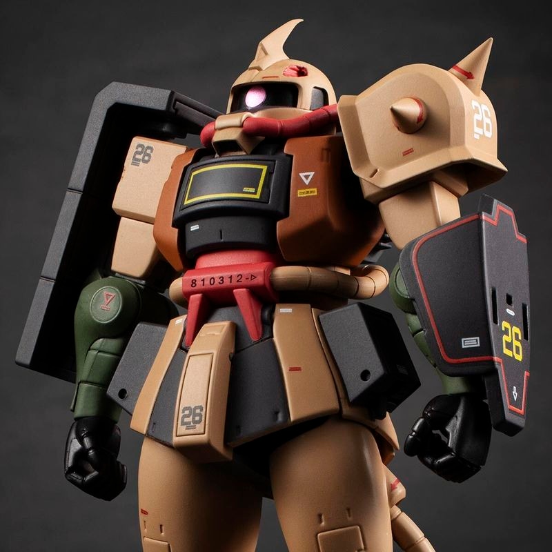 ROBOT魂 ＜SIDE MS＞ MS-06D ザク・デザートタイプ ver. A.N.I.M.E. ～MS MUSEUM～ 『機動戦士ガンダム』の商品画像