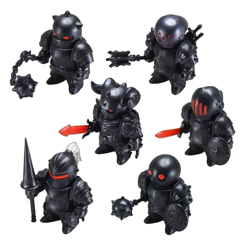 メタルアーマーズ(ブラックVer.) 6個入りBOXの商品画像