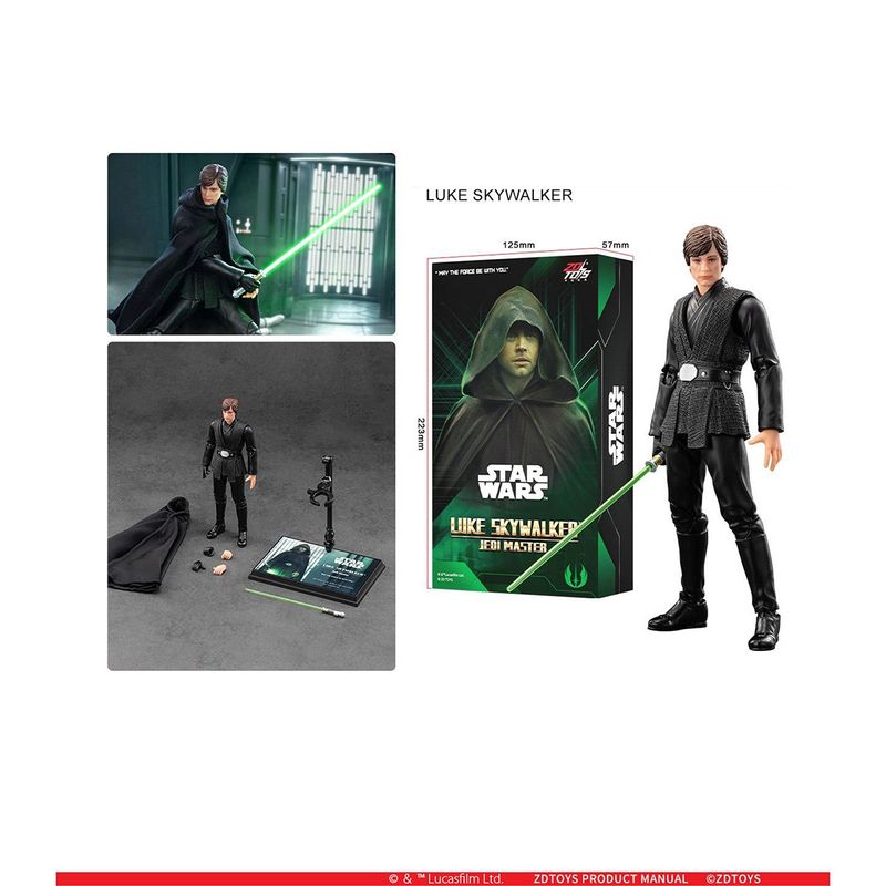 Infinity Action Xシリーズ ルーク・スカイウォーカー(マンダロリアン版)  『スター・ウォーズシリーズ』の商品画像