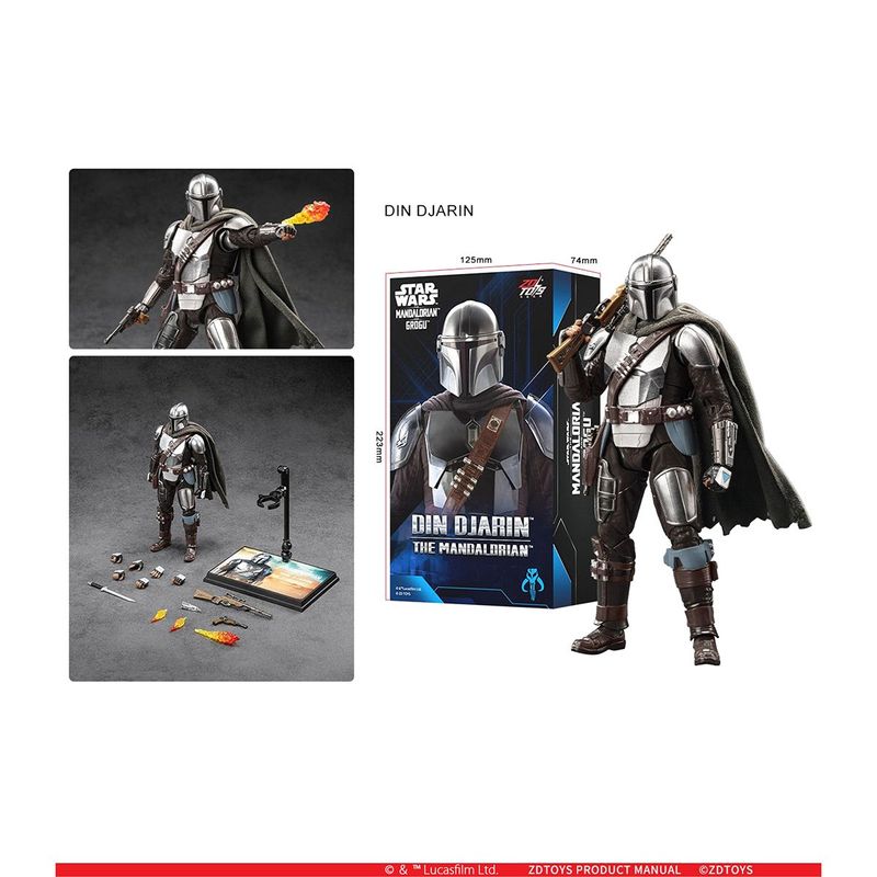 Infinity Action Xシリーズ ディン・ジャリン 『スター・ウォーズシリーズ』の商品画像