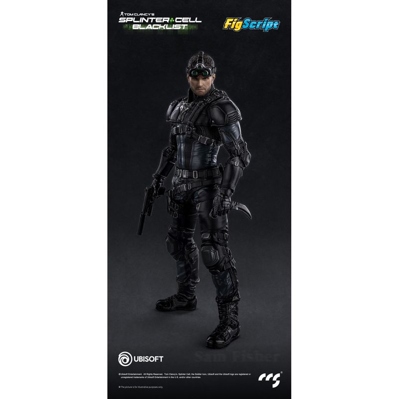FigScriptシリーズ Splinter Cell(スプリンターセル) Sam Fisher(サム・フィッシャー) 1/12スケール可動フィギュア 『スプリンターセルシリーズ』の商品画像