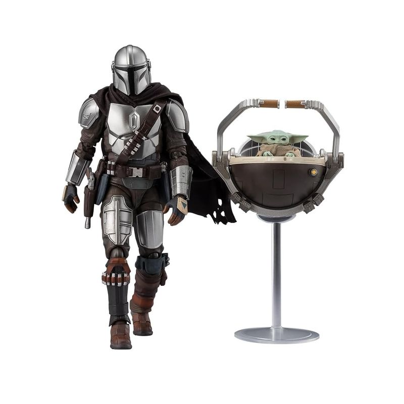 S.H.Figuarts マンダロリアン＆グローグー(STAR WARS： The Mandalorian and Grogu)『スター・ウォーズ/マンダロリアン・アンド・グローグー』の商品画像