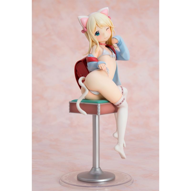 はつこいりぼん。ユウ しろねこver. Illustrated by へんりいだ 1/6 完成品フィギュア （再販） 《送料無料》 【18歳未満購入禁止】の商品画像