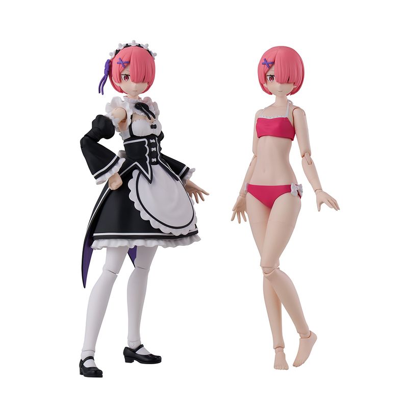 KADOKAWA PLASTIC MODEL SERIES ラム DX ver. プラモデル 『Re:ゼロから始める異世界生活』の商品画像