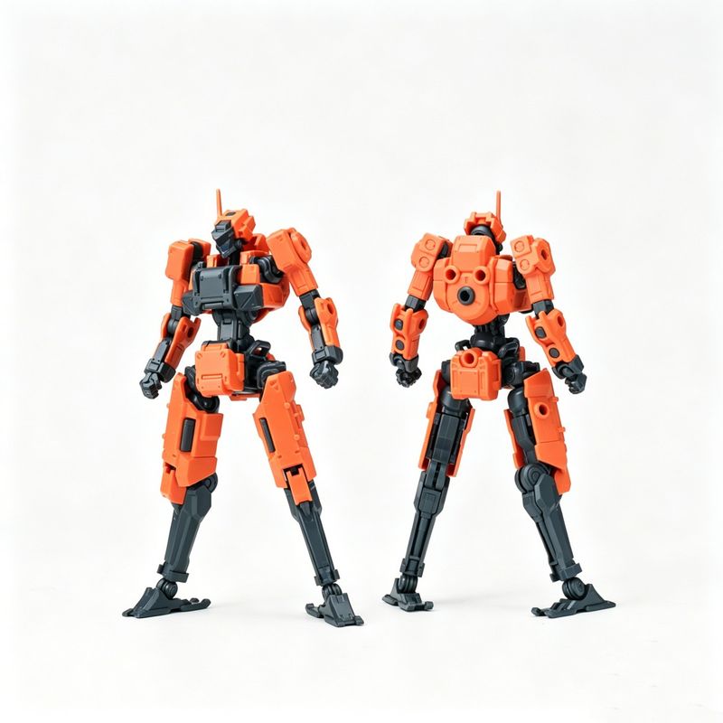 3 min projectシリーズ FENRIR(フェンリル) 1/18スケールプラスチックモデルキット(オレンジ)の商品画像
