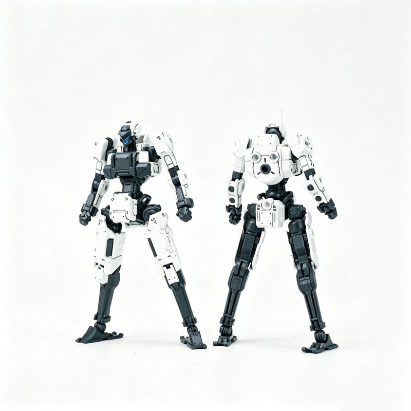 3 min projectシリーズ FENRIR(フェンリル) 1/18スケールプラスチックモデルキット(ホワイト)の商品画像